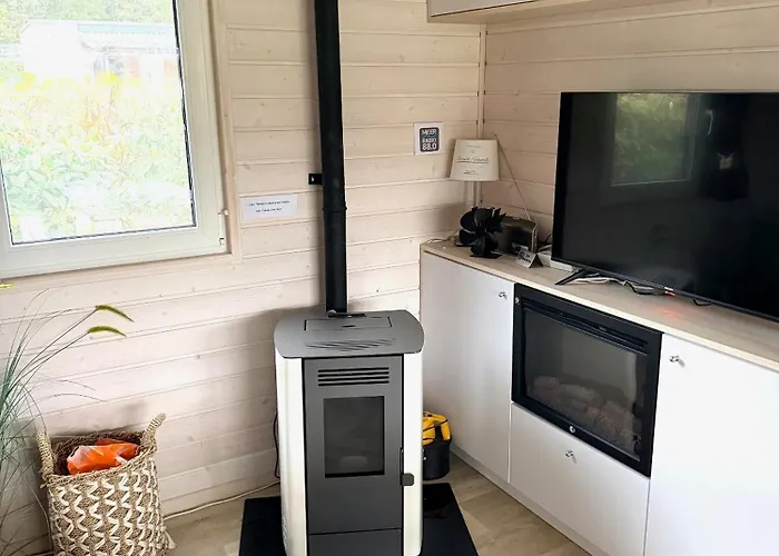 Exklusives Ferienhaus Rybak mit Boxspringbetten direkt am Steinhuder Meer